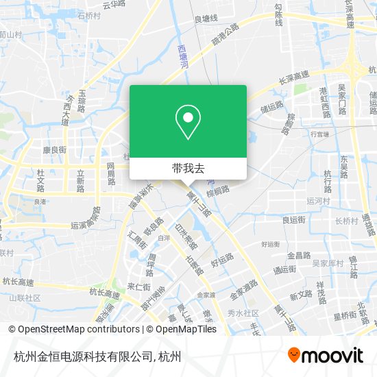 杭州金恒电源科技有限公司地图