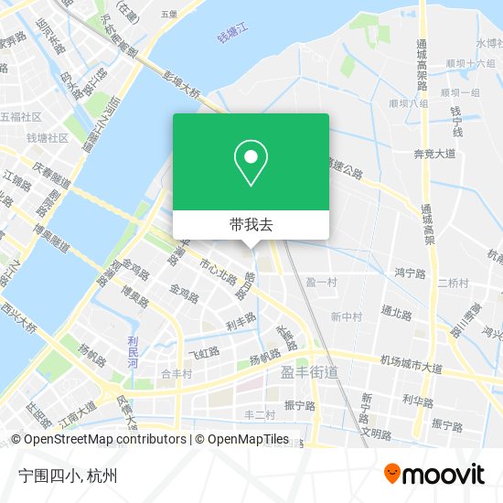 宁围四小地图