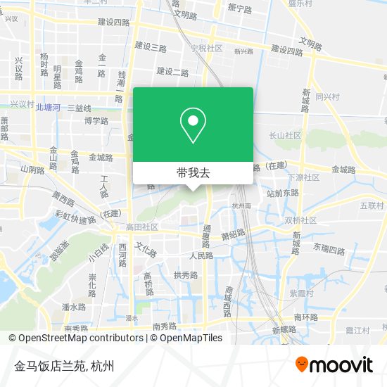 金马饭店兰苑地图