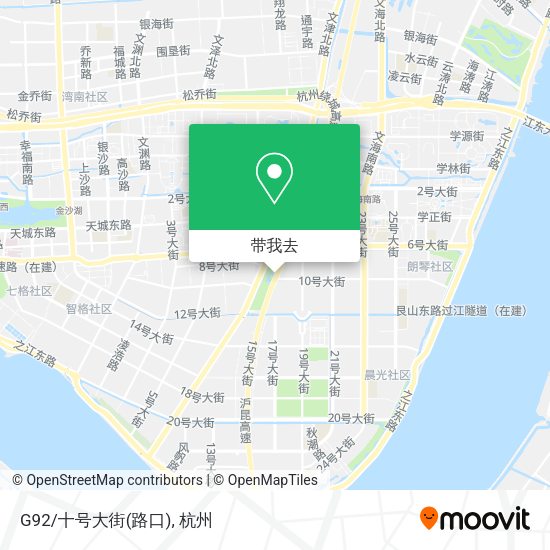 G92/十号大街(路口)地图