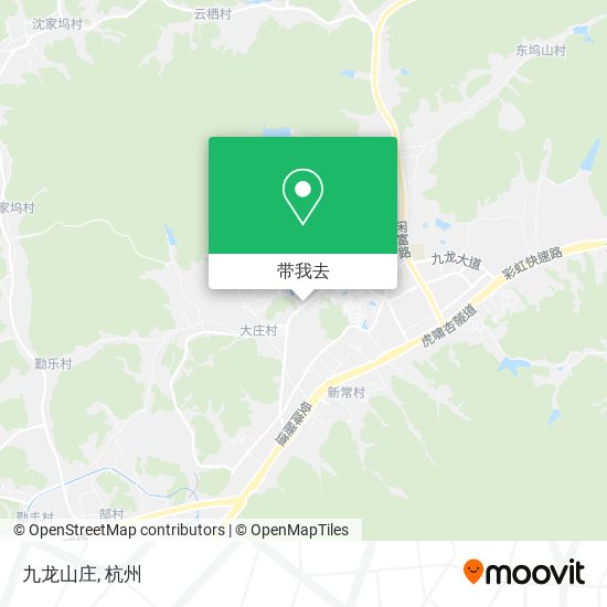 九龙山庄地图