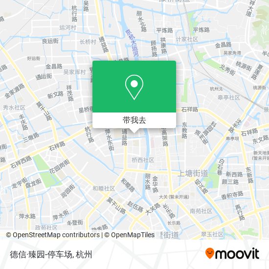 德信·臻园-停车场地图