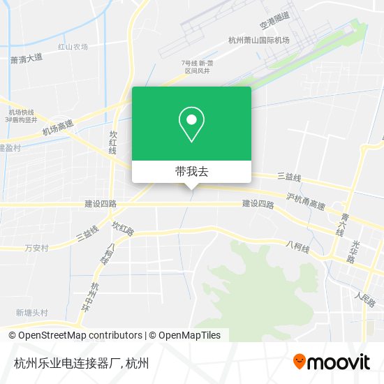 杭州乐业电连接器厂地图