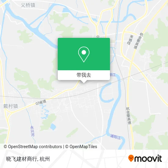 晓飞建材商行地图