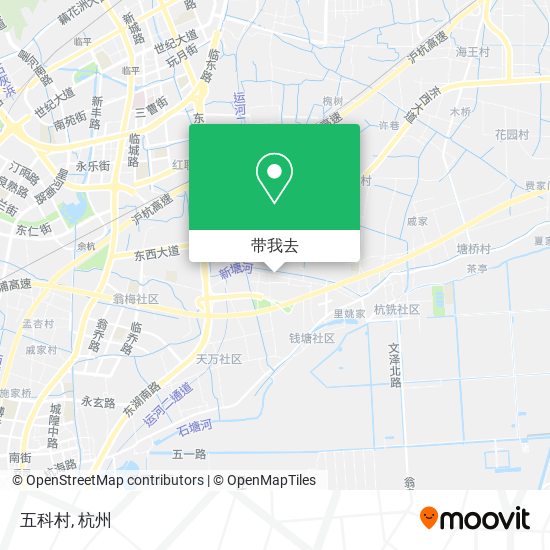 五科村地图