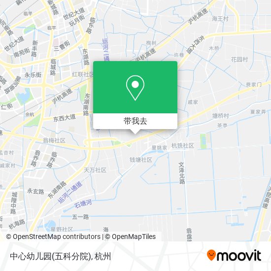 中心幼儿园(五科分院)地图