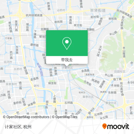 计家社区地图