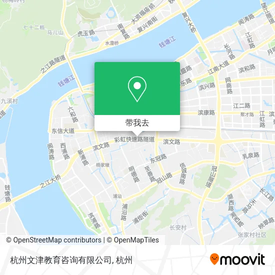 杭州文津教育咨询有限公司地图