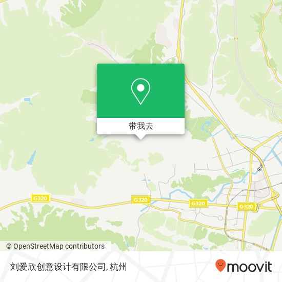 刘爱欣创意设计有限公司地图