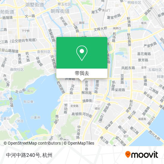 中河中路240号地图