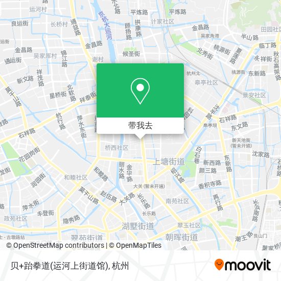 贝+跆拳道(运河上街道馆)地图