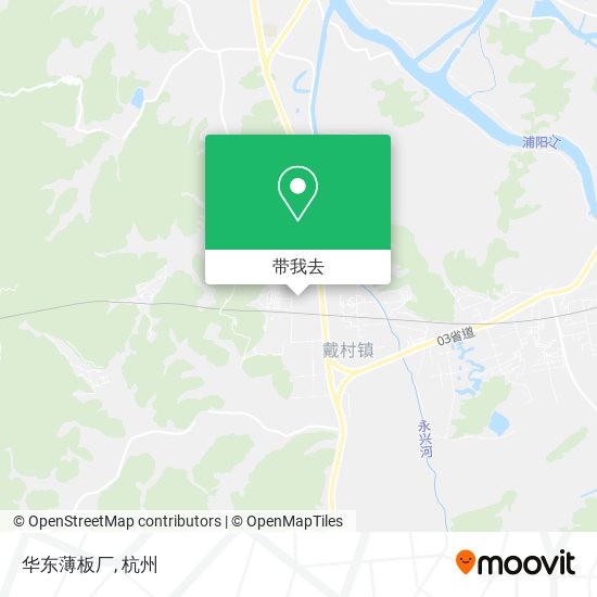 华东薄板厂地图