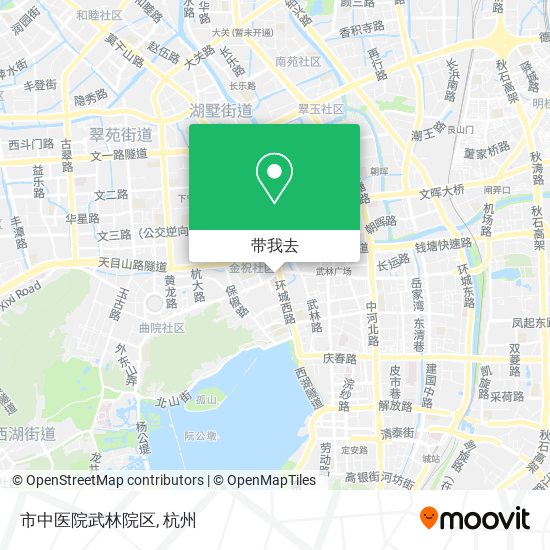 市中医院武林院区地图