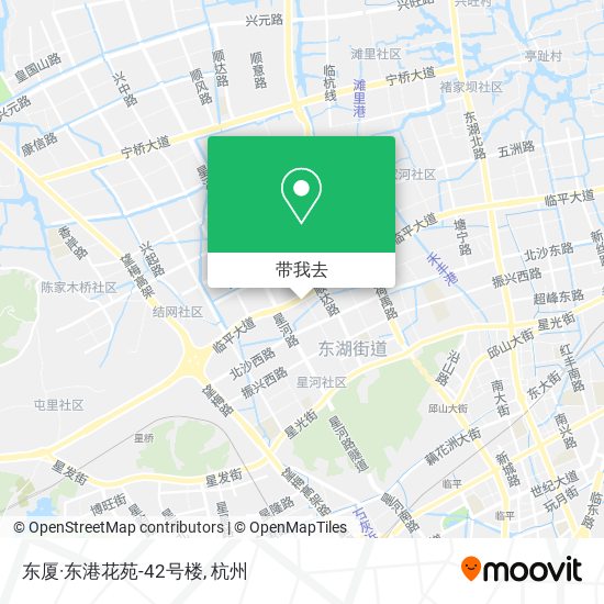 东厦·东港花苑-42号楼地图