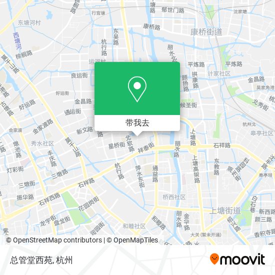 总管堂西苑地图