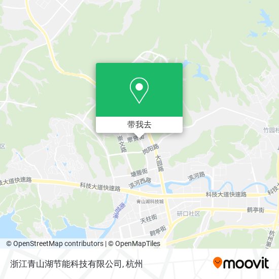 浙江青山湖节能科技有限公司地图