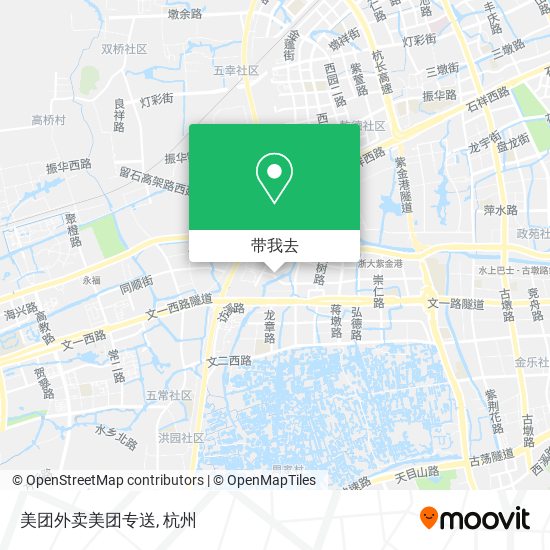 美团外卖美团专送地图