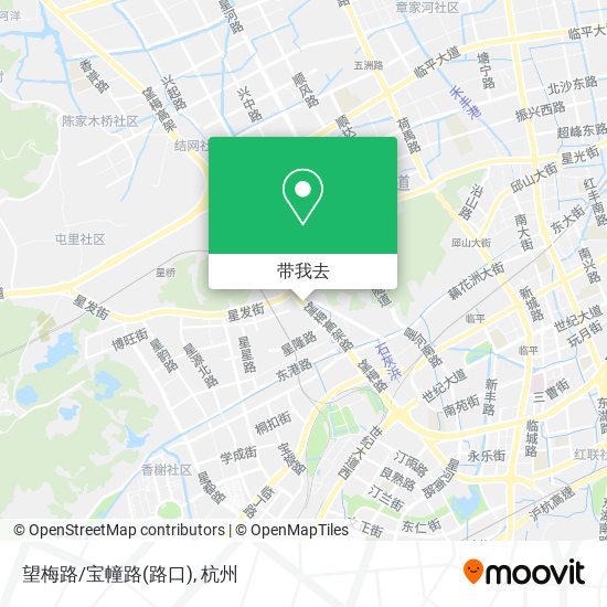 望梅路/宝幢路(路口)地图