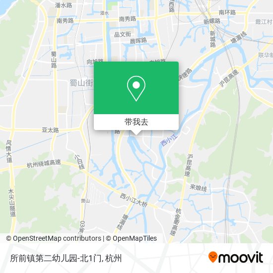 所前镇第二幼儿园-北1门地图
