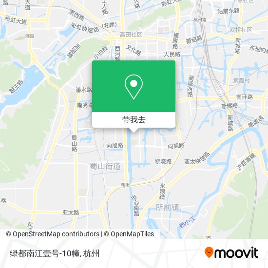 绿都南江壹号-10幢地图