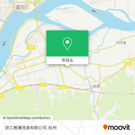 浙江雅澜洗涤有限公司地图
