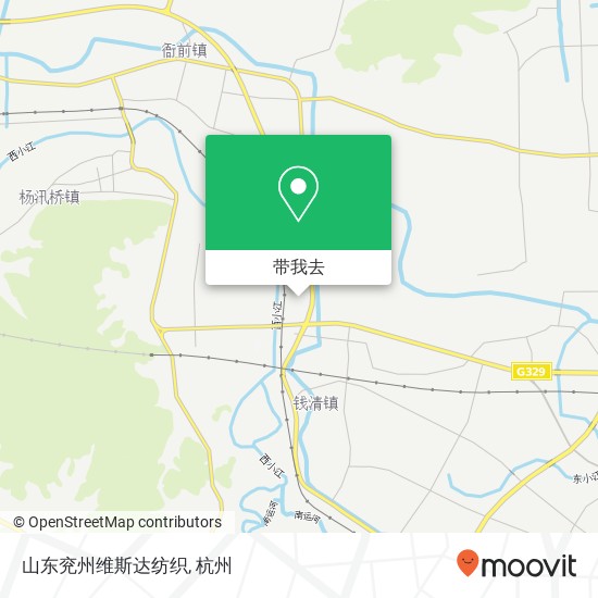 山东兖州维斯达纺织地图