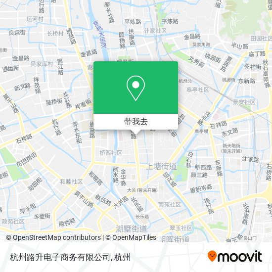杭州路升电子商务有限公司地图