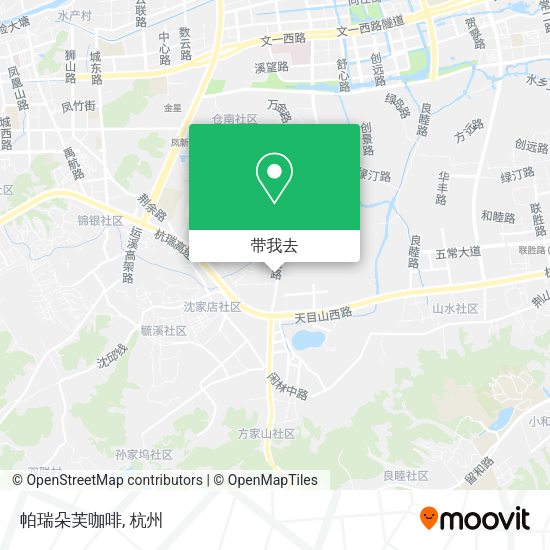 帕瑞朵芙咖啡地图