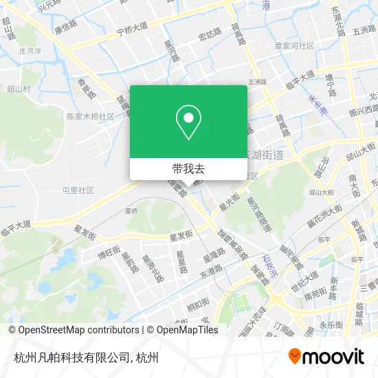 杭州凡帕科技有限公司地图