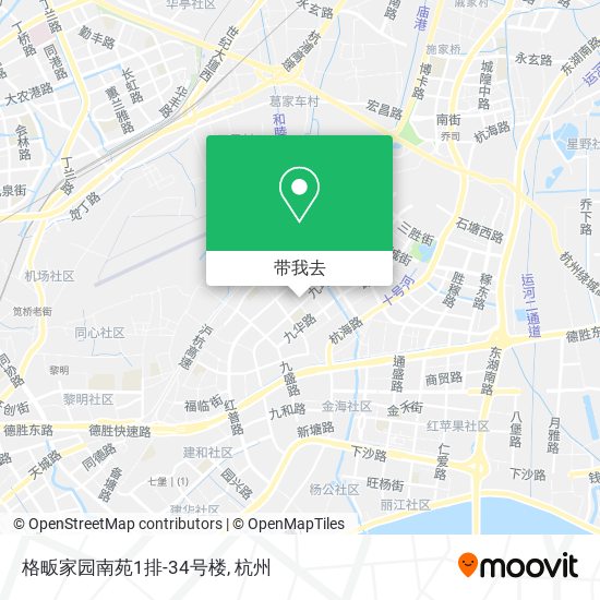 格畈家园南苑1排-34号楼地图