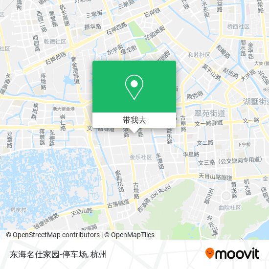东海名仕家园-停车场地图