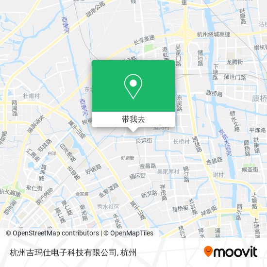 杭州吉玛仕电子科技有限公司地图