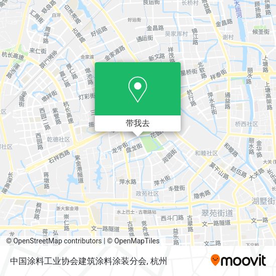 中国涂料工业协会建筑涂料涂装分会地图