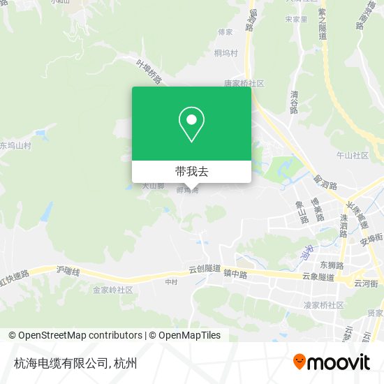 杭海电缆有限公司地图