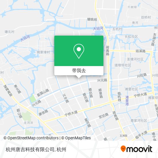 杭州唐吉科技有限公司地图