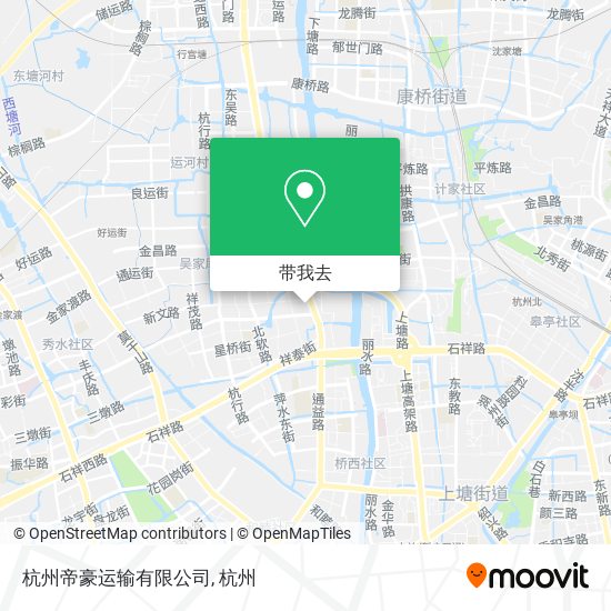 杭州帝豪运输有限公司地图