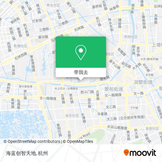 海蓝创智天地地图