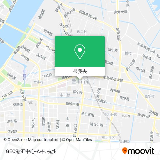 GEC港汇中心-A栋地图