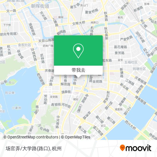 场官弄/大学路(路口)地图