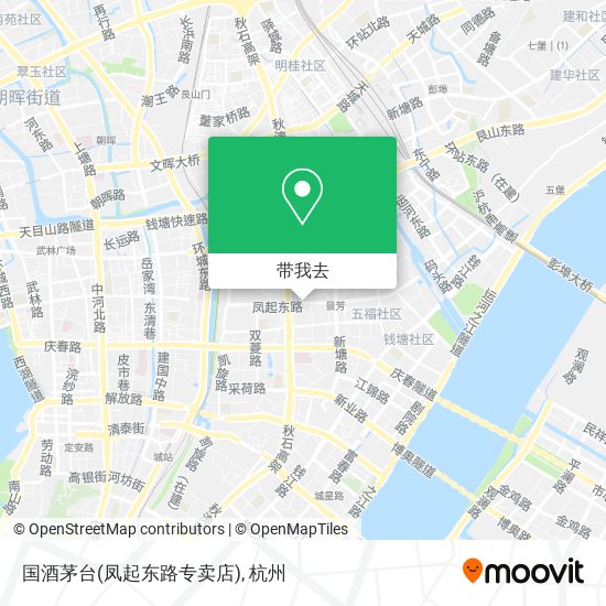 国酒茅台(凤起东路专卖店)地图
