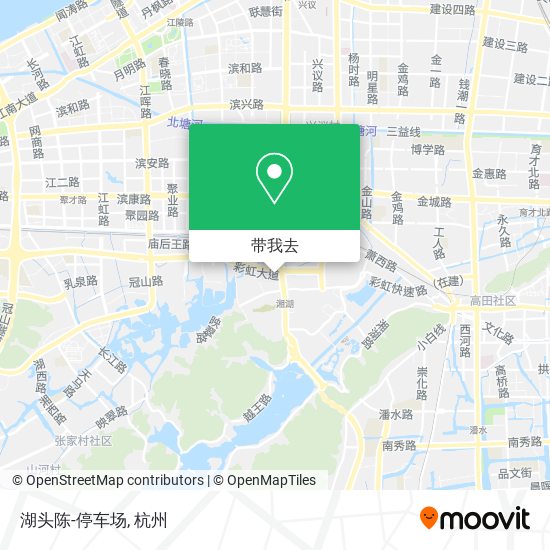 湖头陈-停车场地图