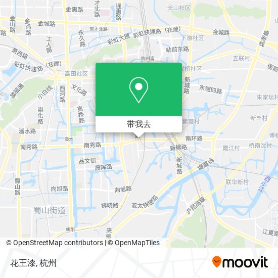 花王漆地图