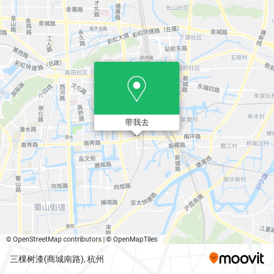 三棵树漆(商城南路)地图