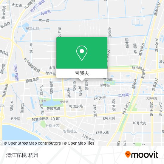 清江客栈地图