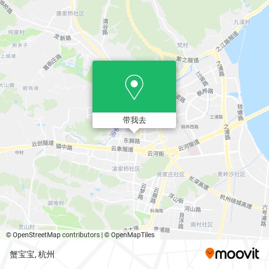 蟹宝宝地图