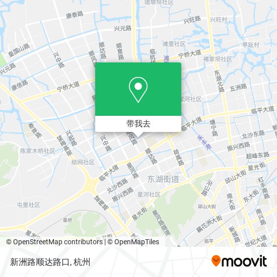 新洲路顺达路口地图