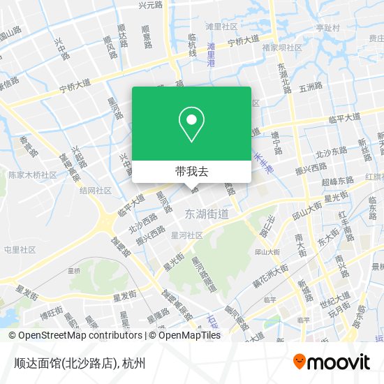 顺达面馆(北沙路店)地图