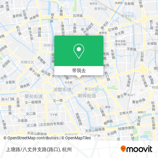上塘路/八丈井支路(路口)地图