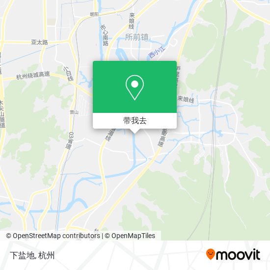 下盐地地图