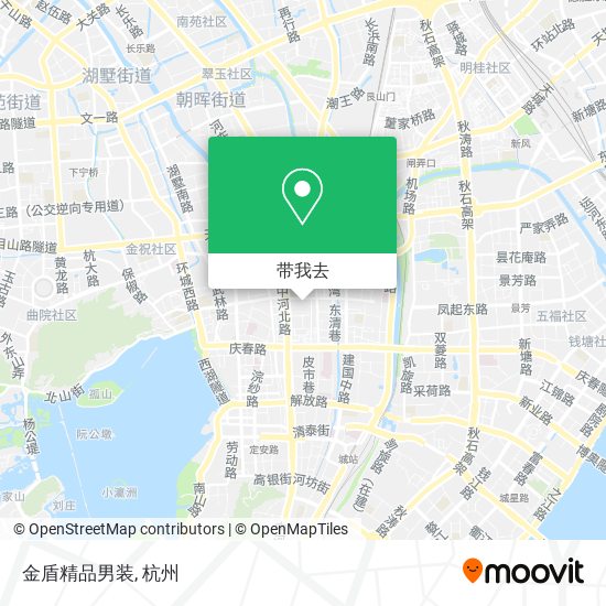 金盾精品男装地图